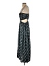 J.Crew 100% Polyester Paisley Gray Casual Dress Size M - photo 5