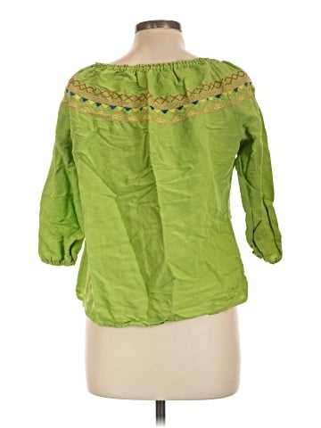 Appraisal 3/4 Sleeve Blouse (view 2)