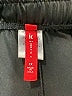 I.C. By Connie K Solid Black Gray Track Pants Size 1X - photo 7