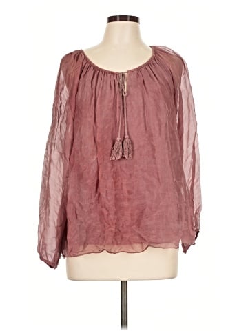 Tempo Paris Long Sleeve Blouse (view 1)