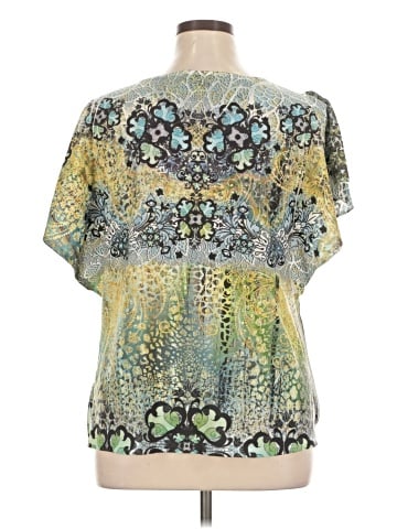 Style&Co Short Sleeve Blouse (view 2)