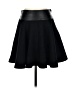 Milly Solid Black Faux Leather Skirt Size 4 - photo 1