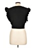 Zara Black Short Sleeve Top Size L - photo 2