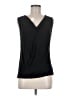 Theory 100% Silk Black Sleeveless Silk Top Size M - photo 1