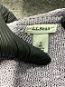 L.L.Bean 100% Cotton Chevron-herringbone Gray Pullover Sweater Size S - photo 7