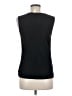Theory 100% Silk Black Sleeveless Silk Top Size M - photo 2