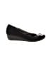CL by Laundry Black Wedges Size 7 1/2 - photo 1