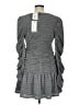Endless Rose 100% Polyester Tweed Gray Casual Dress Size M - photo 2