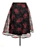 Torrid 100% Polyester Graphic Red Formal Skirt Size 20 - photo 2