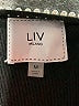 Liv Black Pullover Sweater Size M - photo 7