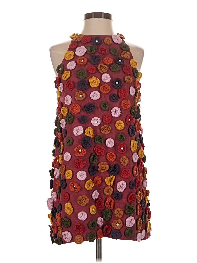 Assorted Brands Cocktail Dress In Burgundy