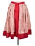 Unique Vintage Hearts Red Casual Skirt Size XL - photo 2