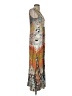 Apt. 9 Print Tan Casual Dress Size S - photo 4