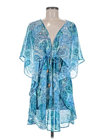 Bleu Rod Beattie Kimono (view 1)