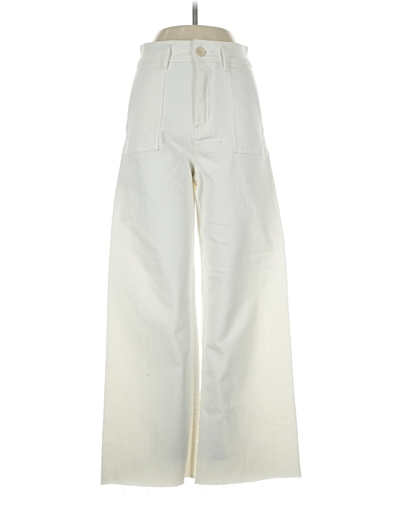 Pre-owned Miou Muse Casual Pants In Ivory