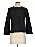 Eileen Fisher 100% Cotton Black Jacket Size P Petite - photo 1