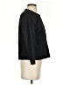 Eileen Fisher 100% Cotton Black Jacket Size P Petite - photo 4