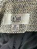 Le Suit Tweed Gray Blazer Size 4 Petite - photo 6