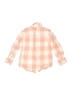 Carter's 100% Cotton Checkered-gingham Orange Long Sleeve Button-Down Shirt Size 4T - photo 2