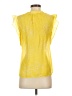 CAbi Yellow Sleeveless Blouse Size XS - photo 2