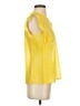 CAbi Yellow Sleeveless Blouse Size XS - photo 4