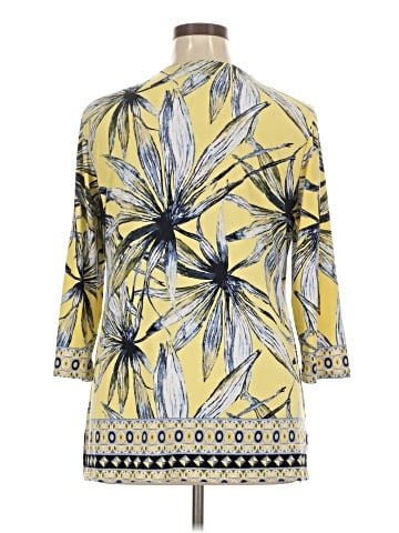 JM Collection 3/4 Sleeve Blouse (view 2)