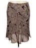 J.Jill 100% Rayon Paisley Brown Formal Skirt Size 2X - photo 1