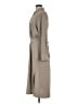 DKNY 100% Polyester Gray Casual Dress Size 8 - photo 5