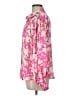 Q2 Floral Pink 3/4 Sleeve Blouse Size L - photo 5