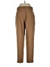 Massimo Dutti Solid Brown Wool Pants Size 10 - photo 2