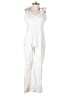 Superdown Solid White Jumpsuit Size S - photo 1