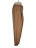 Massimo Dutti Solid Brown Wool Pants Size 10 - photo 4