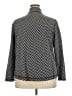 Talbots Outlet Chevron-herringbone Black Cardigan Size 2X - photo 2