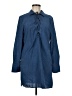 Shein 100% Polyester Blue Casual Dress Size 6 - photo 1