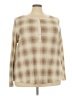 Terra & Sky Tan Long Sleeve Blouse Size 4X - photo 1