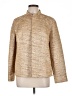 Chico's Tweed Gold Jacket Size Lg (2) - photo 1
