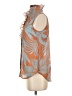 CAbi Orange Sleeveless Blouse Size XS - photo 5