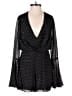 Jay Godfrey 100% Polyester Polka Dots Black Romper Size 00 - photo 1