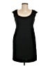 Derek Heart Solid Black Casual Dress Size M - photo 1