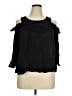 Maeve 100% Viscose Black 3/4 Sleeve Blouse Size 14 - photo 1