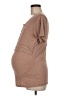 Smallshow Tan Short Sleeve T-Shirt Size Med Maternity - photo 5