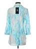 Alison Sheri Blue 3/4 Sleeve Blouse Size S - photo 2
