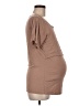 Smallshow Tan Short Sleeve T-Shirt Size Med Maternity - photo 4