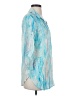 Alison Sheri Blue 3/4 Sleeve Blouse Size S - photo 4