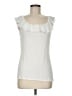 Versona Ivory Sleeveless Blouse Size M - photo 1