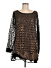 Lulu Black Long Sleeve Blouse Size M - photo 1