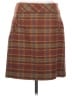 Talbots Plaid Brown Wool Skirt Size 4 Petite - photo 1