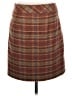 Talbots Plaid Brown Wool Skirt Size 4 Petite - photo 2