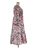 Shein Curve 100% Polyester Print Gray Pink Casual Dress Size 18 Plus (3) - photo 4