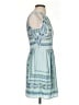 BCBGMAXAZRIA 100% Polyester Argyle Blue Casual Dress Size 0 - photo 4